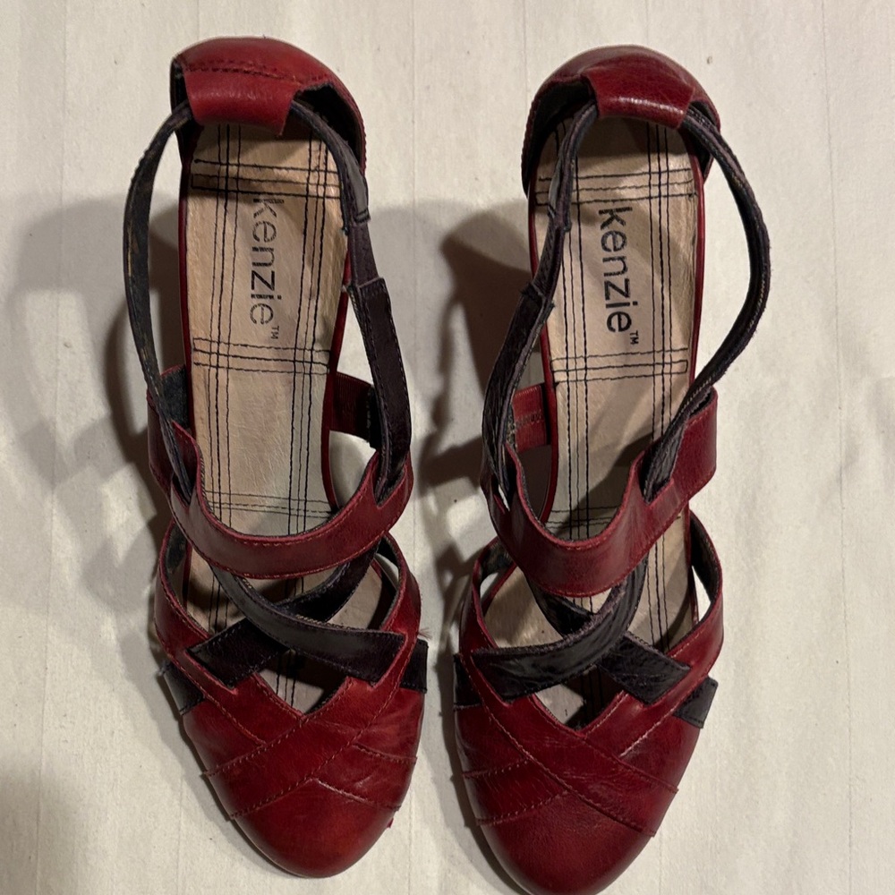 Kenzie Leather Heels 👠